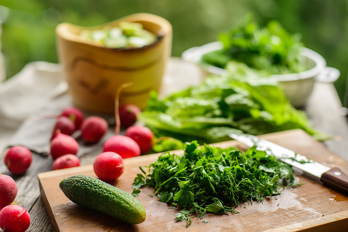 Vegan Essen im Surfcamp