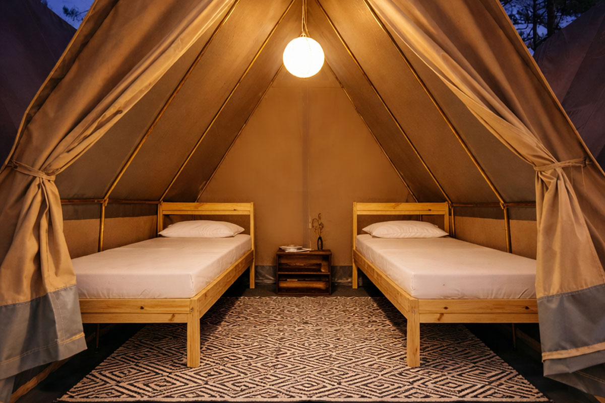 Betten Surfcamp in Frankreich